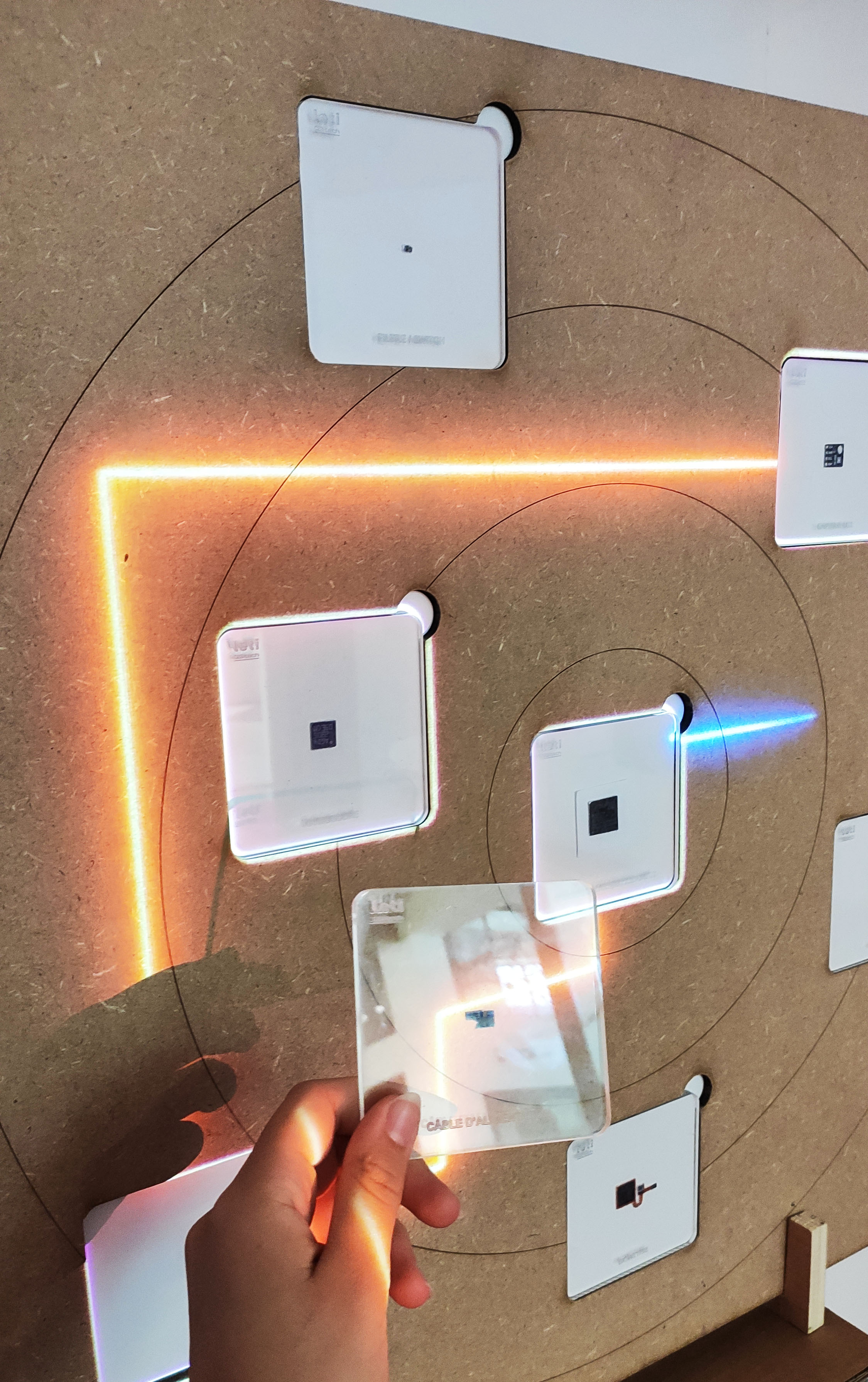 Les composants sont détachables