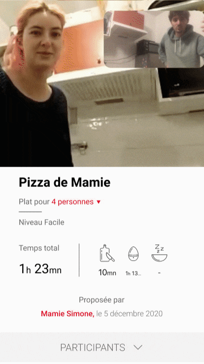 Galerie d'une recette familiale