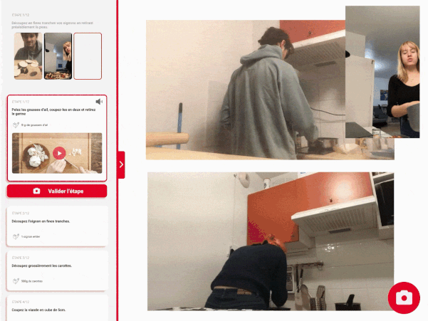 Ajustement de l'interface selon l'élément que l'on souhaite mettre en valeur