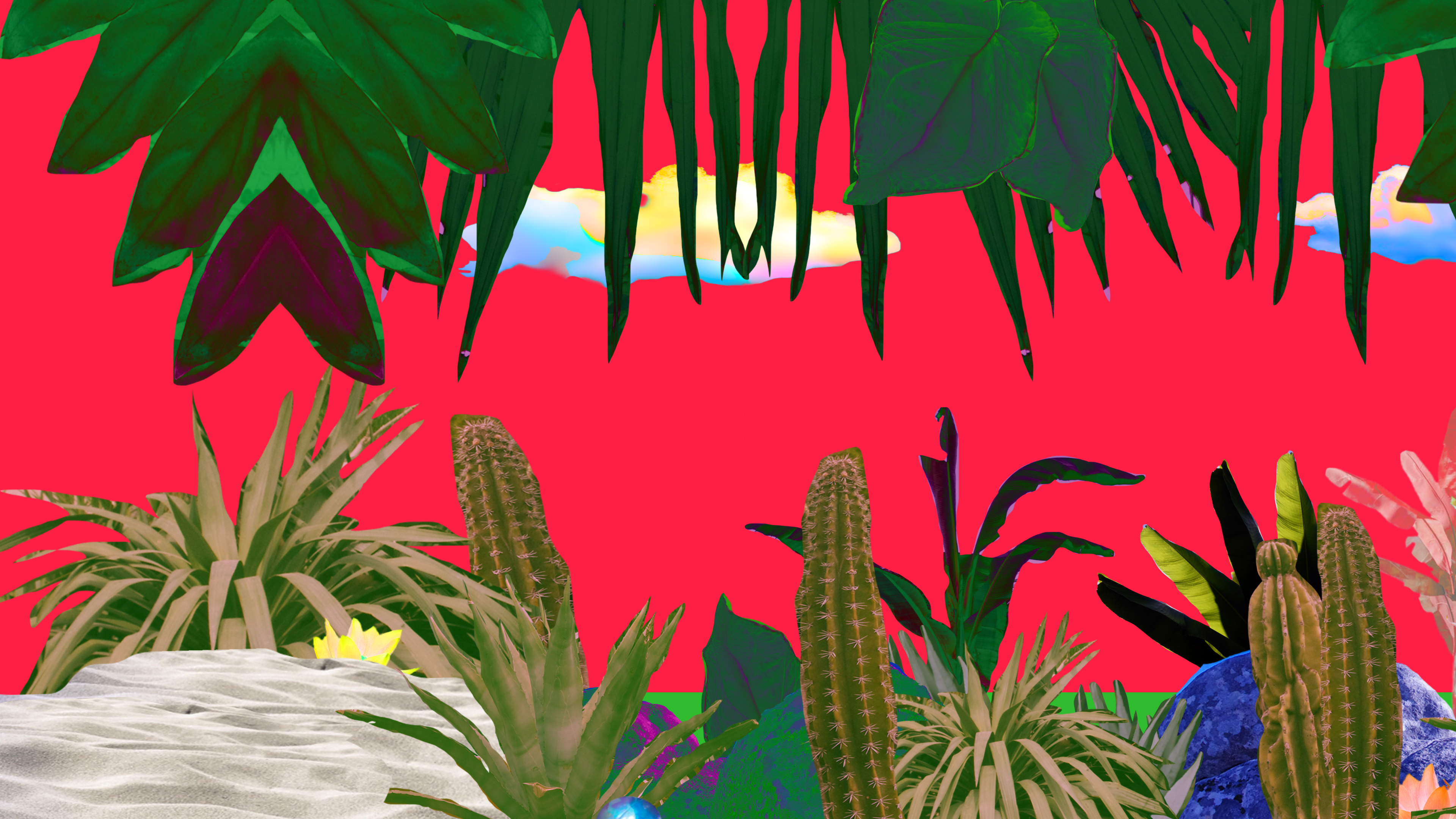 Espace tropical de la planète