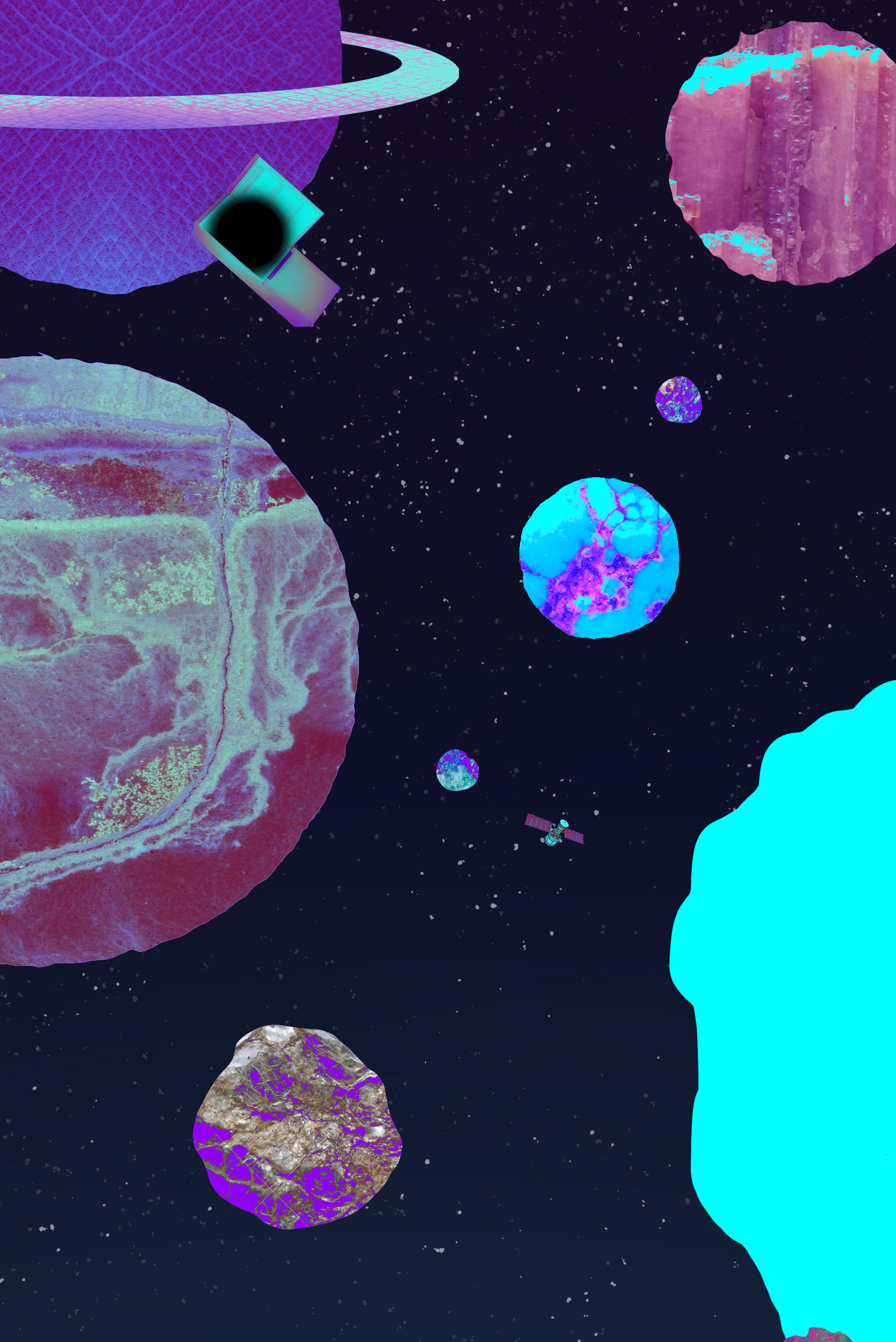 L'espace en direction de la planète